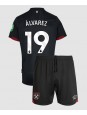 West Ham United Edson Alvarez #19 Vieraspaita Lasten 2024-25 Lyhythihainen (+ shortsit)